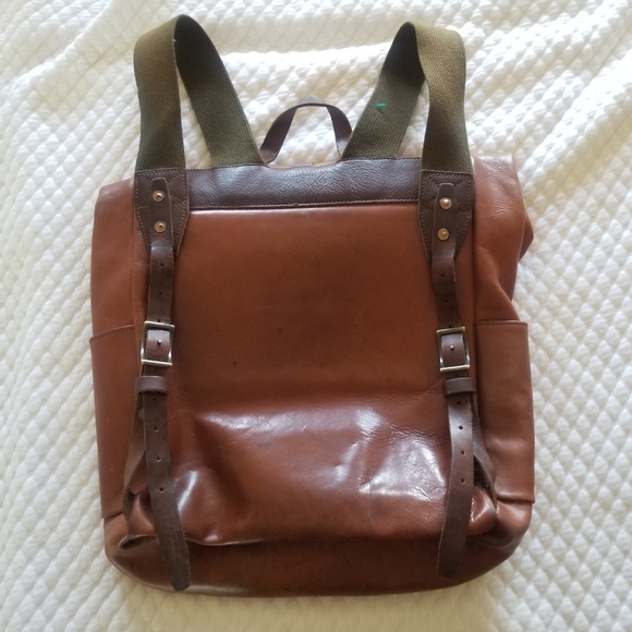 Whipping Post | Leather Roll-Top Backpack - Picture 4 of 14